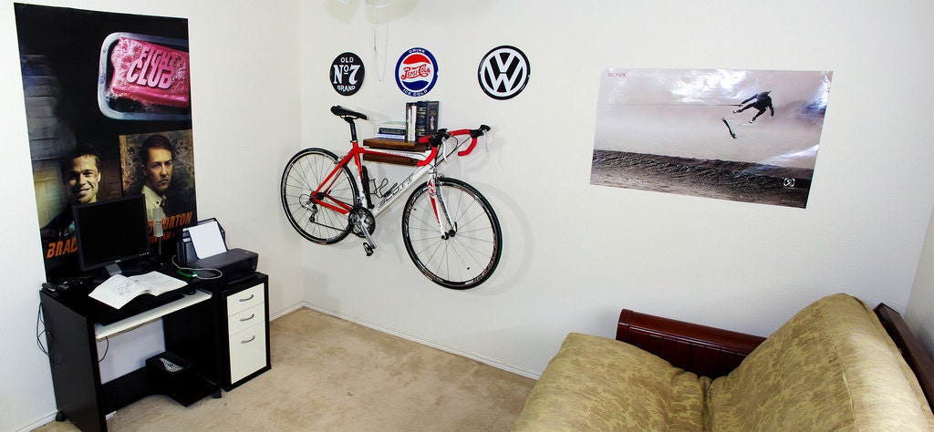 Elevate Bike Rack - Walnut (14")