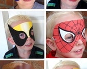 superhero masks printable