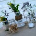 Ball Jars with Rustic Chic Trimmings