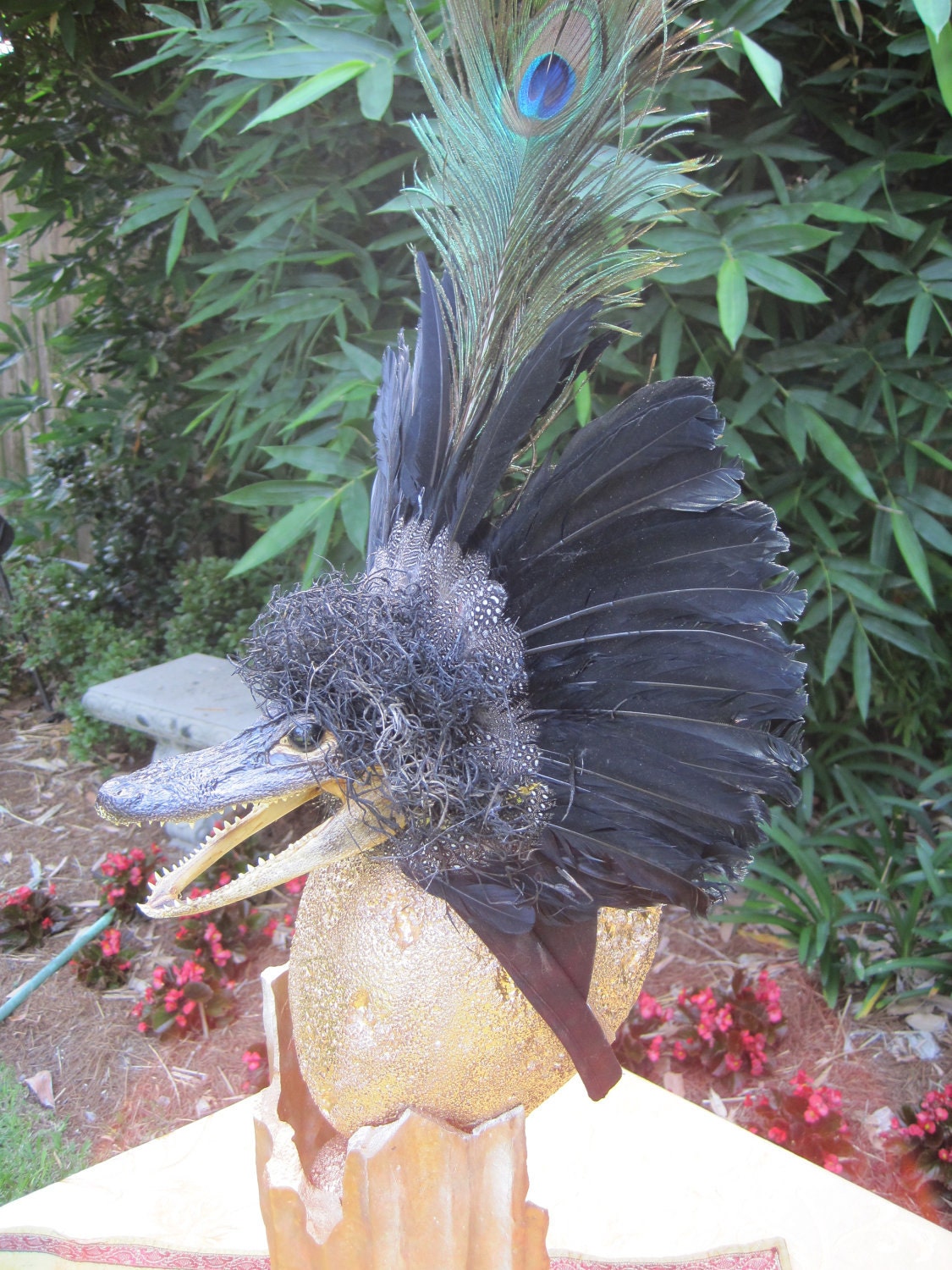 The Gator Feather Headdress