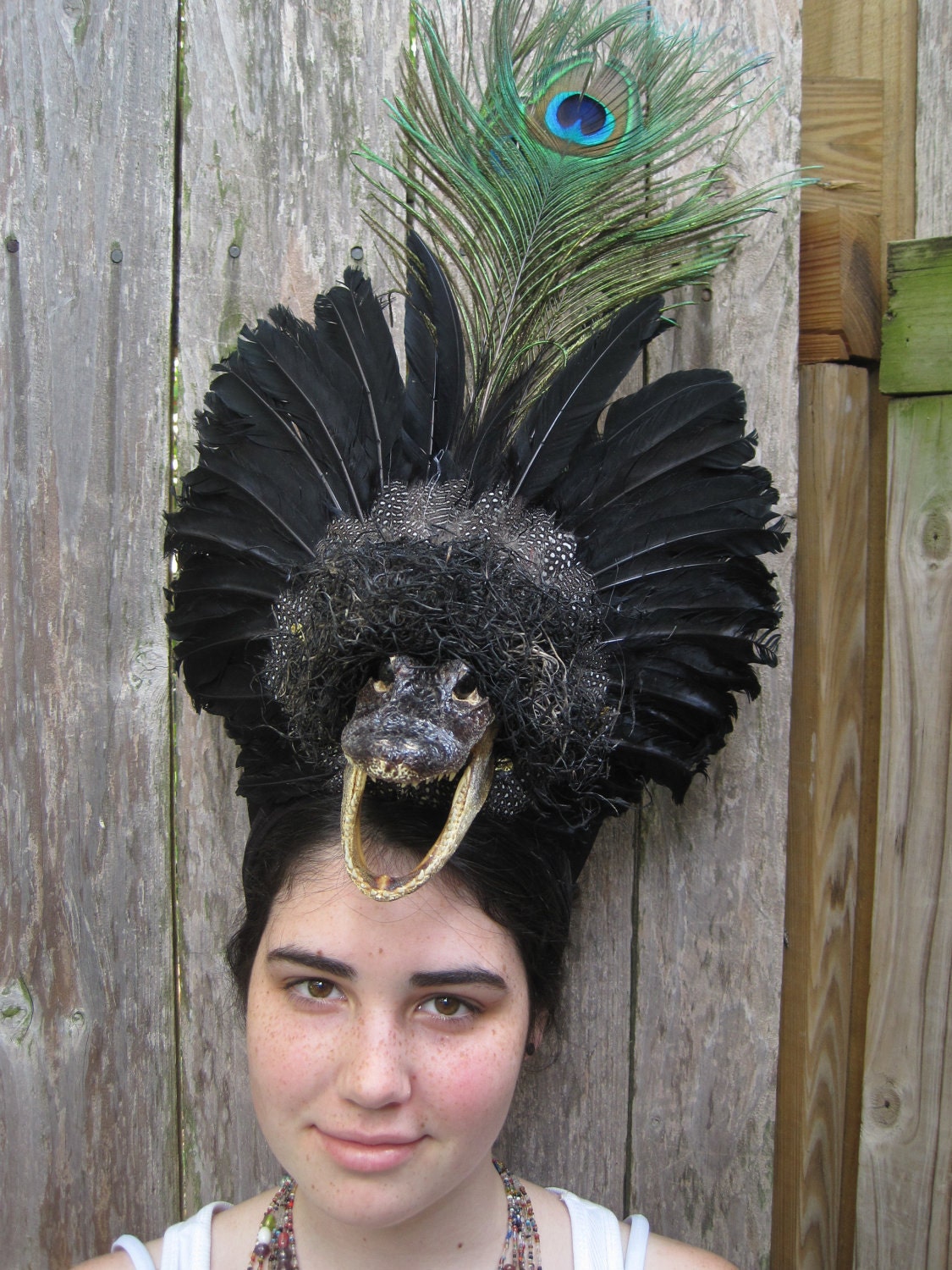 The Gator Feather Headdress