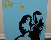 Labyrinth Painting- Sarah and Jareth