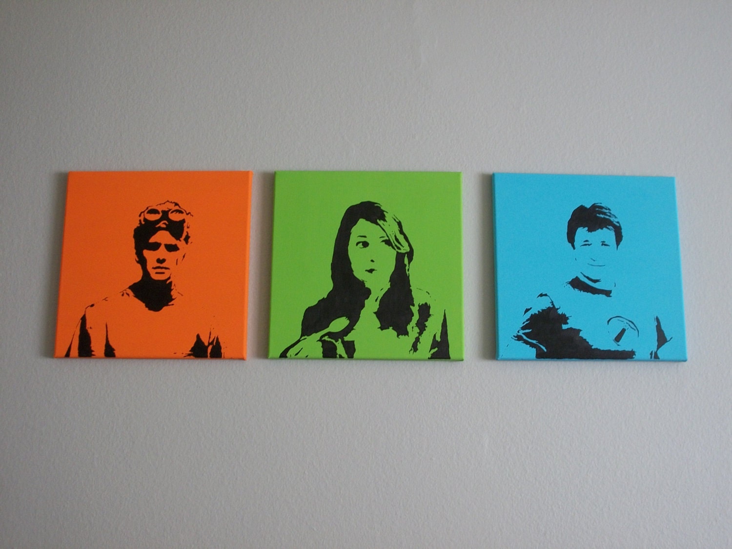 Dr. Horrible's Sing Along Blog Paintings
