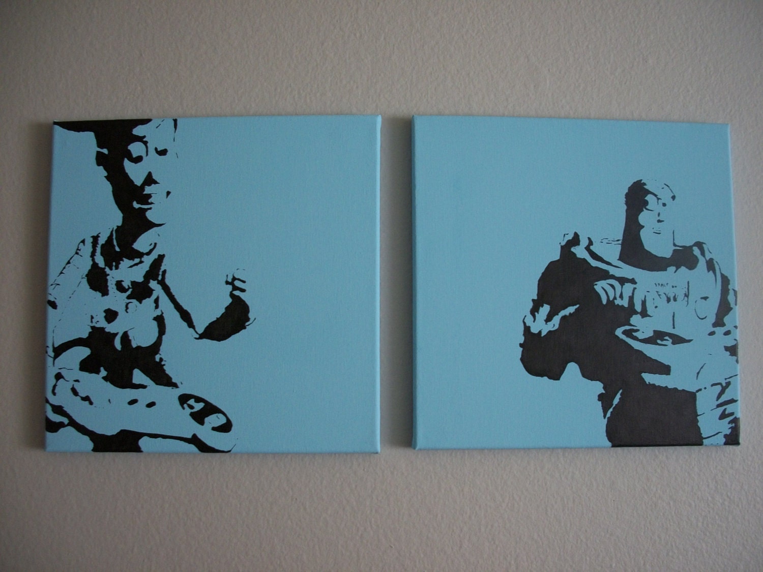 Buzz and Woody Paintings