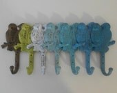 Love Bird Wall Hook Cast Iron Wall Hanging Beach Cottage French Country Farmhouse Southern Coastal Living Home Decor Kitchen Bedroom Bath