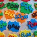 Superhero Sayings Fondant Cupcake Toppers