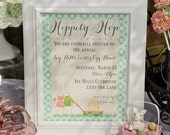 EASTER Invitation, HIPPETY HOP- Custom Printable-As seen on Amy Atlas Events Il_170x135