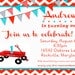 RED WAGON COLLECTION: Printable Party Circles