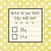 Honeybee Collection: Printable Gender Ballot - As Seen on Hostess with the Mostess