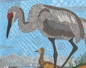 Sandhill Cranes - Large Print