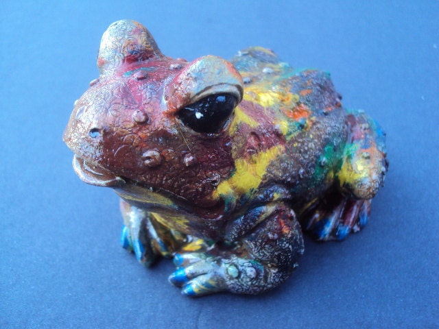 Frog Stone Hippy Frog