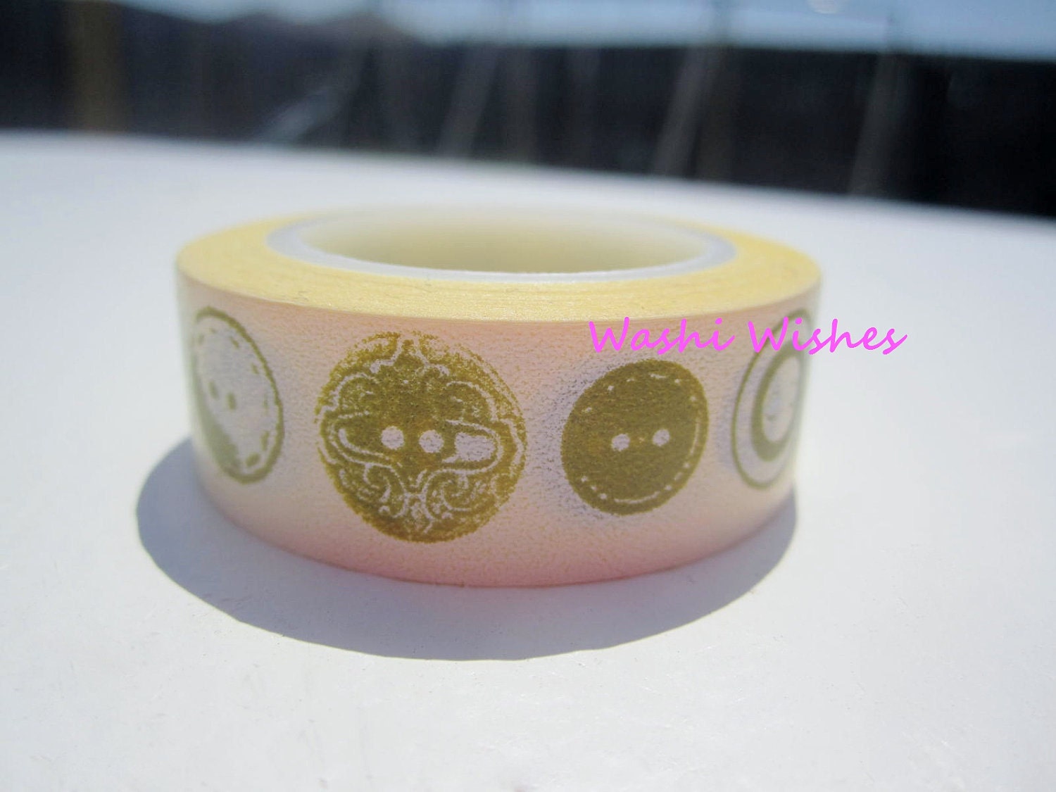 Washi Tape Roll in as Cute as a Button