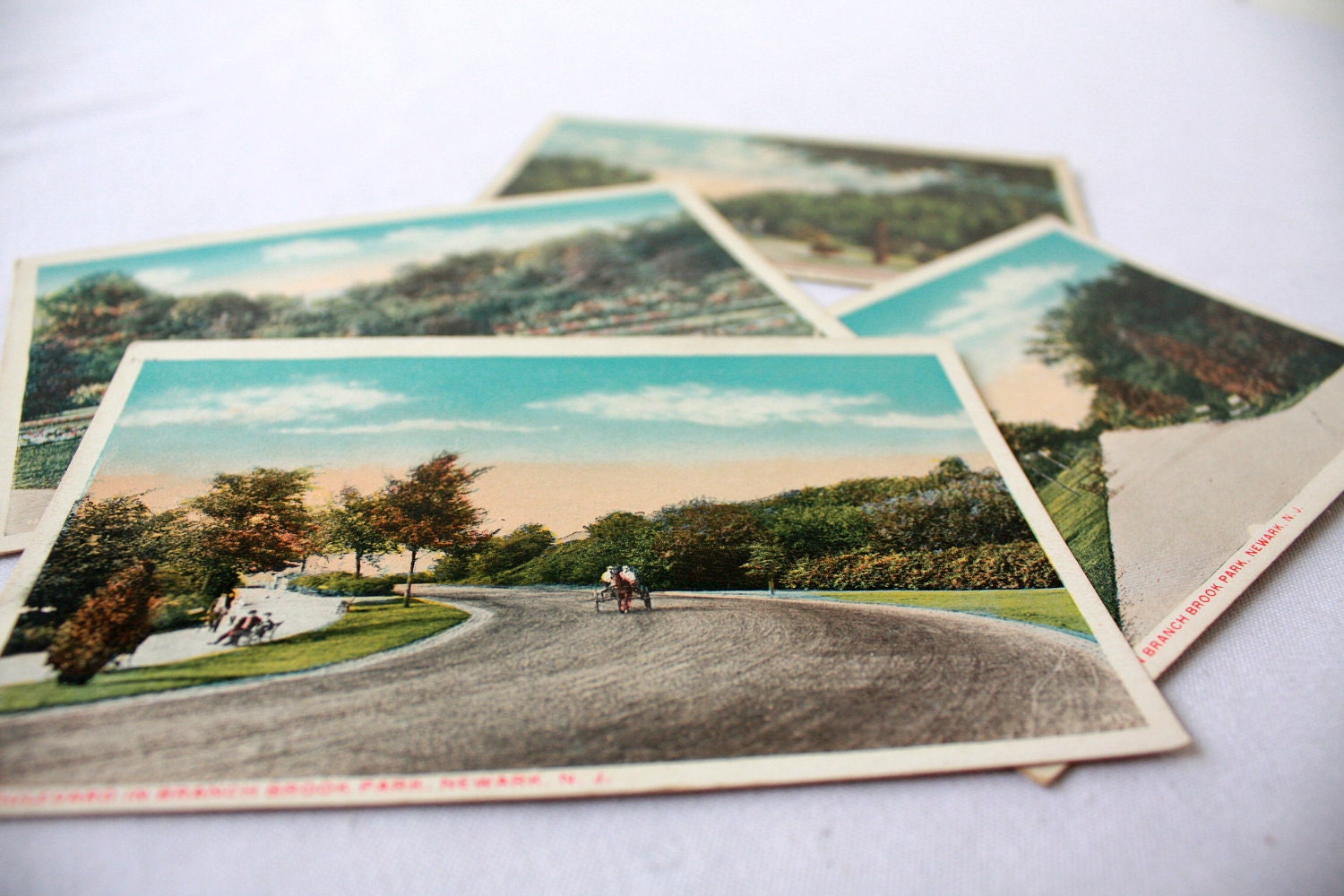 Vintage Postcards, New Jersey Postcard, Savannah Georgia Postcard, Vintage Travel, New Vintage, Unused Set of 4