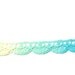Lace Bracelet Yellow Mint Aqua Blue Ombre - Hand Painted Lace Jewelry Customizable Colors - Lace Fashion