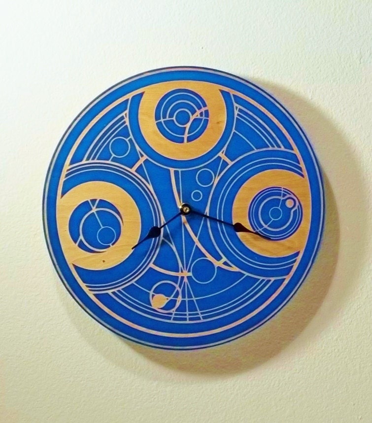 Doctor Who Gallifrey / Time Lord Clock