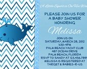 Whale Baby Shower Invitation Printable Custom Invite Il_170x135