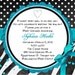 Zebra Baby Shower Invitation Printable and Custom Pink or Teal
