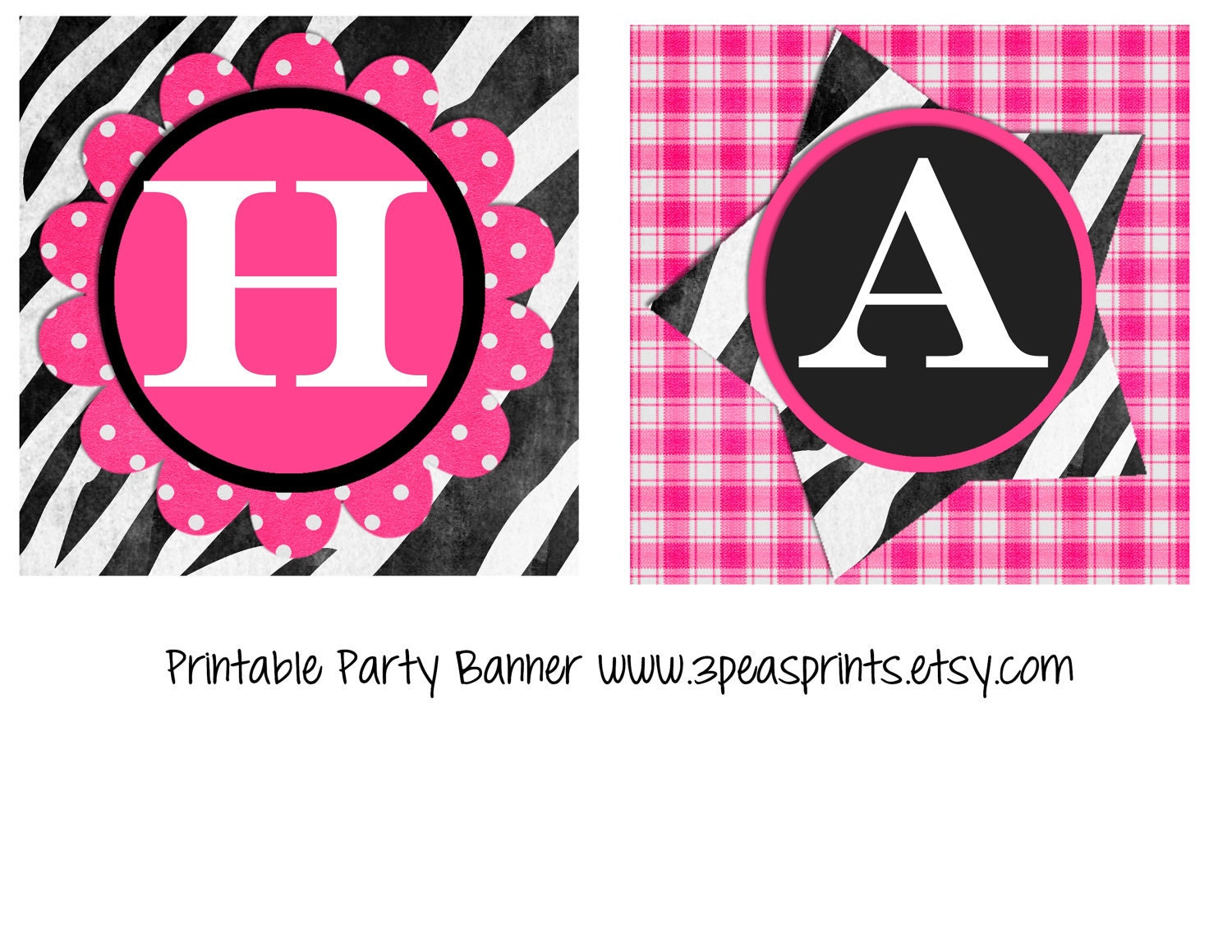 Zebra Baby Shower Invitation Printable and Custom Pink or Teal