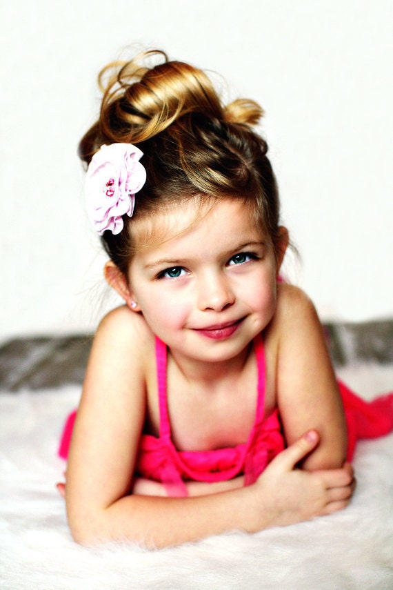 Fabric Flower Hair Clip, bow, accessory, girls, girly, jewel, dreamy, kids, fall fashion, gift