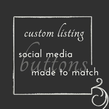 Custom Social Media Button: reserved for Aliana