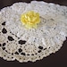Doilies Hand Crocheted Vintage French Doilies