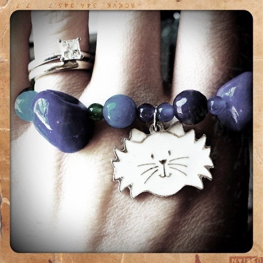 Cute Kid's bracelet with Kitty Charm