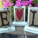 Custom WEDDING, home decor, LOVE, wedding table letter or number, mantle decoration, burlap rustic