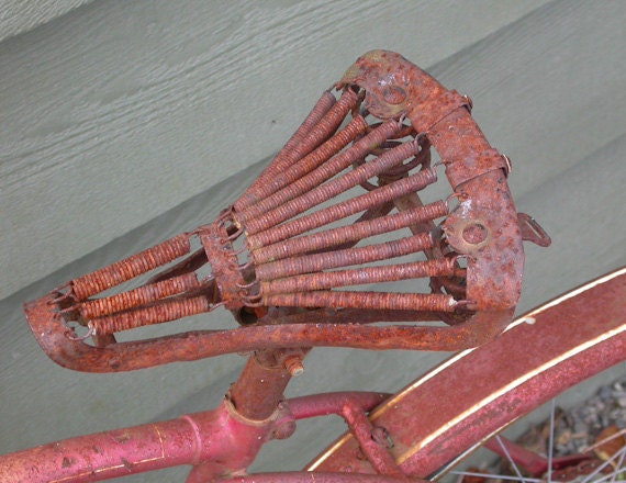 Bicycle Seat - Extra Firm - "Beach Cruiser" vintage bike seat