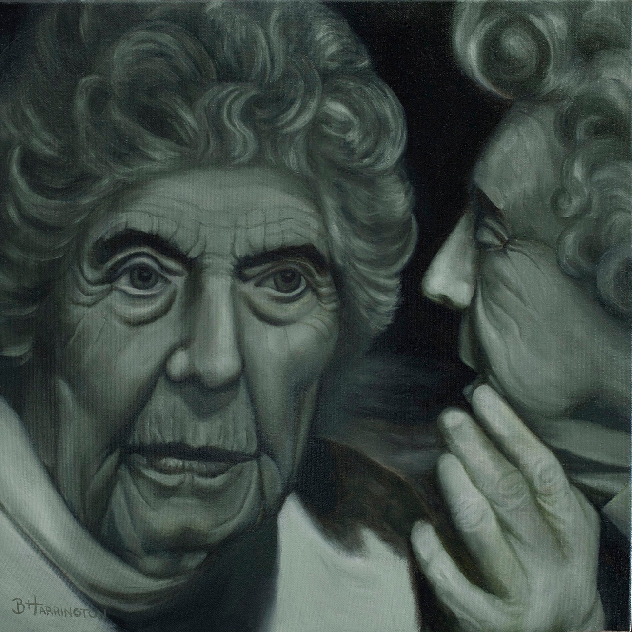 Painting Reproduction - Gossip - 8"x8"