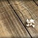 Pinwheel Necklace in Matte Silver