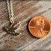 Song Sparrow Necklace in Silver