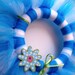 Tu Tu Wreath made of tulle for a little girls room, baby nursery
