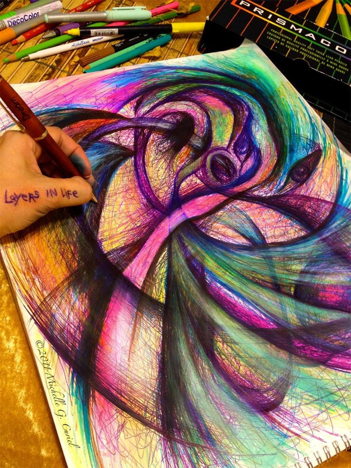 Infinite Layers - Original art