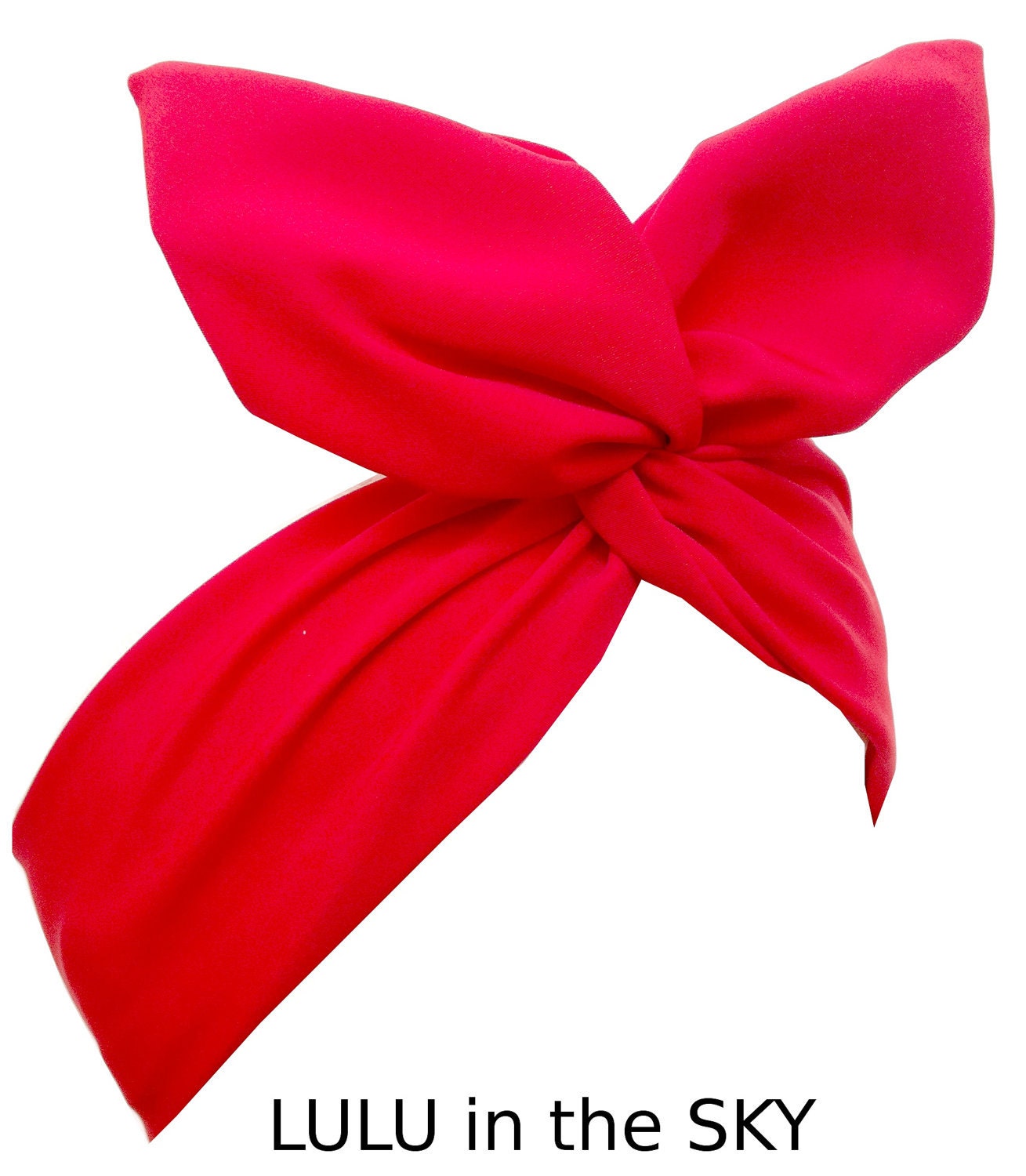 Pin up ROCKABILLY Wire Headband - Red Canada Day