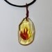 Pokemon Firestone Necklace - Facet Finish
