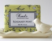 ROSEMARY MINT Soap - Handmade Soap, Natural Soap, Cold Process Soap, Essential Oil Soap, Vegan
