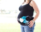 It's a BOY maternity sash.  Photo Prop.  Everyday Accessory.  So many creative ways to use this beautiful sash.  Custom orders welcome.