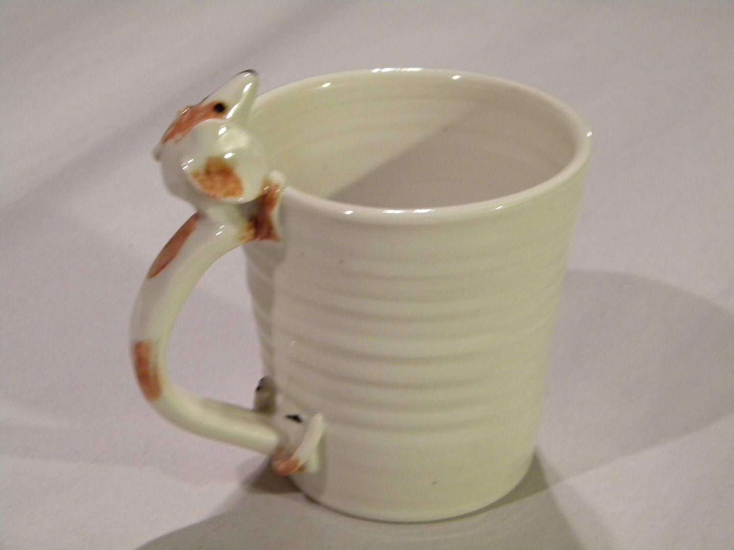 Red Piebald Dachshund Doxie Coffee Mug by FureverDachshund on Etsy