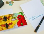 Greeting Card - Mixed Media Art Print