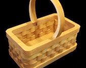Rectangle Basket with Handle, Handle Basket