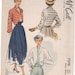 New Look late 1940s kimono-sleeved bolero pattern -- McCall 7570