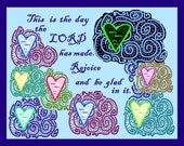 Art "The Lord's Day": 8x10 Print