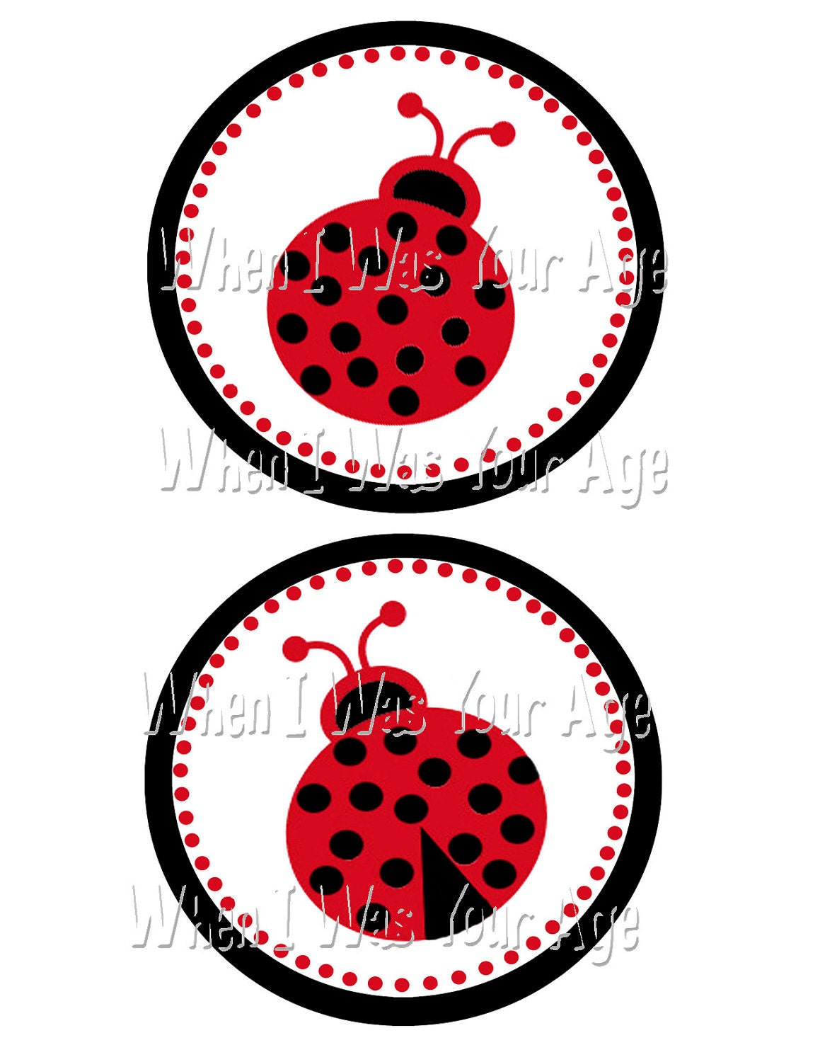 Ladybug Party Clip Art Il_570xn