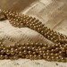 Vintage Givenchy Multi Strand Silver Tone Beaded Choker Necklace