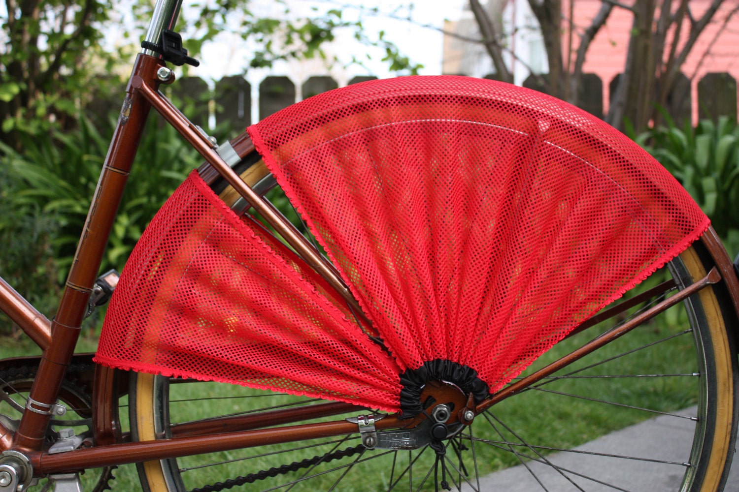 Bicycle Skirt Guard.  The Scarlett