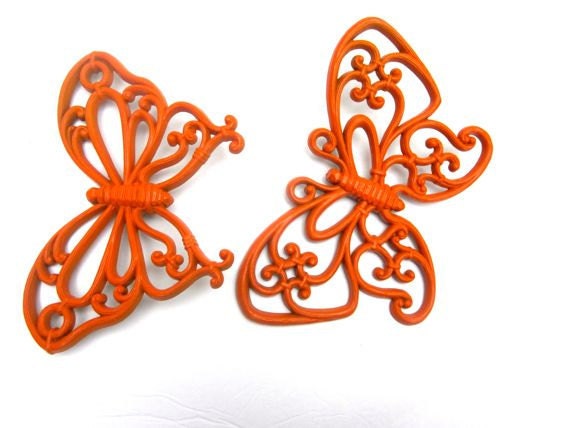 Butterfly Spring Orange Set