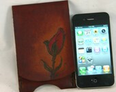 Top Grain Latigo Cowhide I PHONE 4 Case