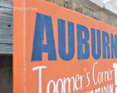 Auburn Tigers Subway Art
