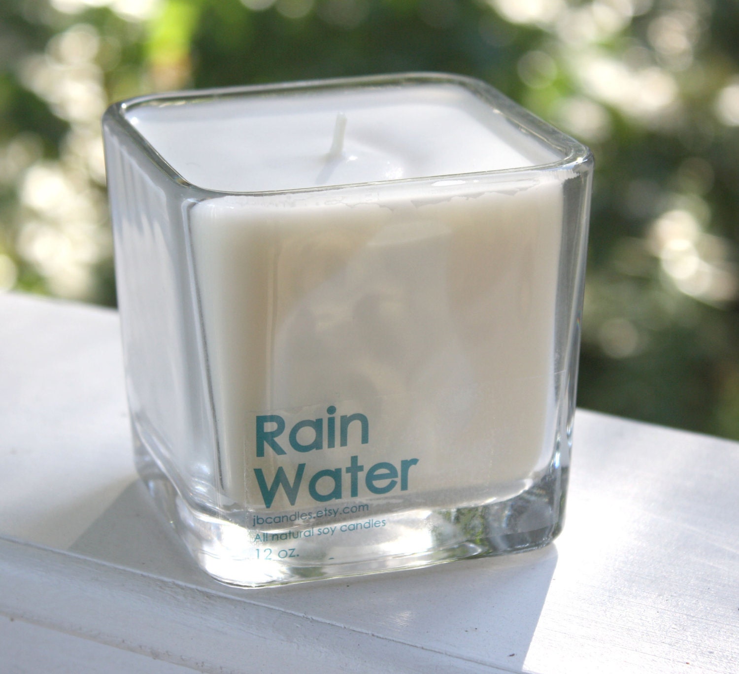 Rain Water Soy Candle, 12 oz