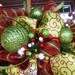 WHIMSICAL CHRISTMAS WREATH 30"
